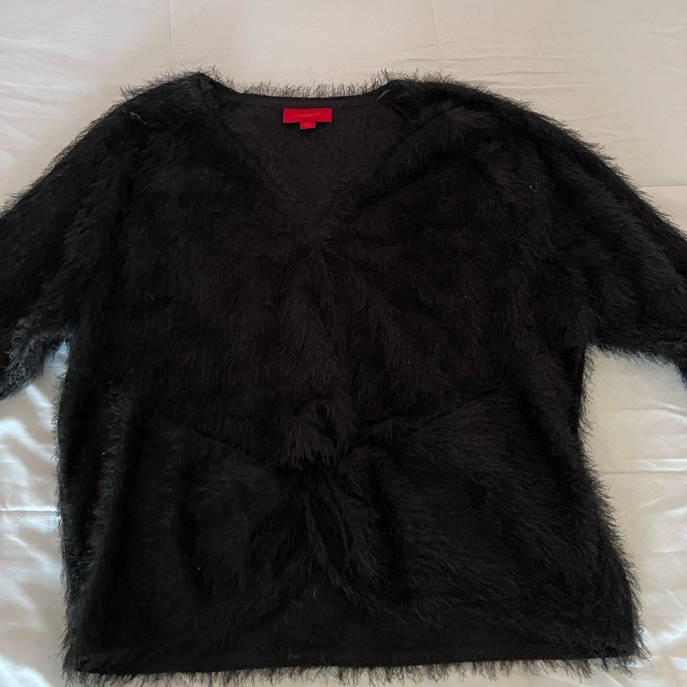 Jennifer Lopez XL black long sleeve sweater